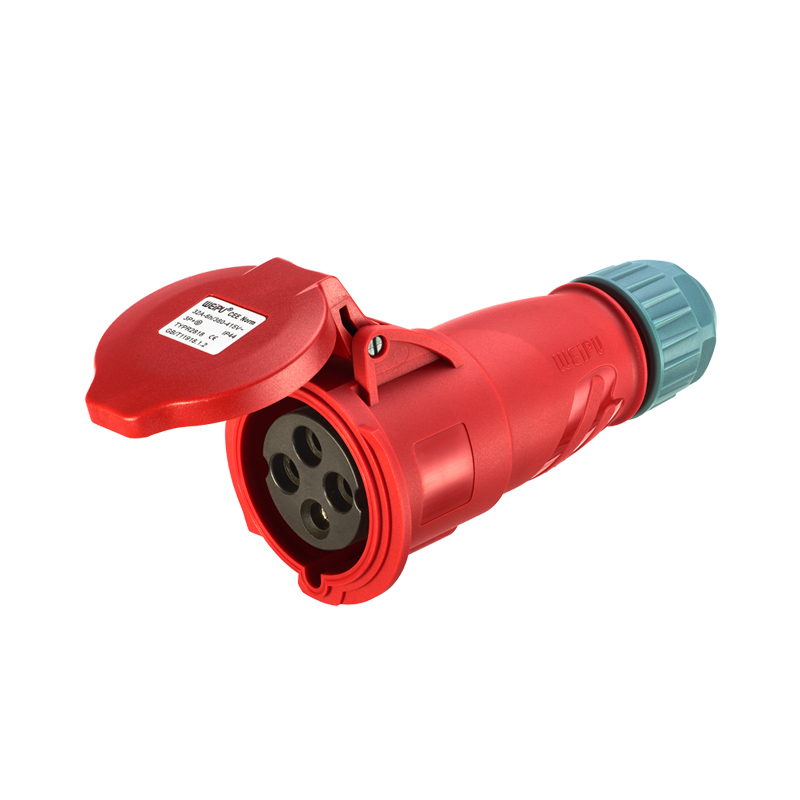 32A (3P+E) 夾爪電纜緊固連接器TYPR2818-IP44