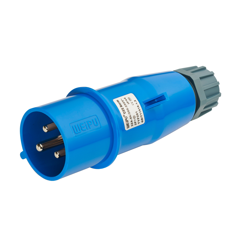 32A (2P+E) 夾爪電纜緊固插（chā）頭TYP281-IP44