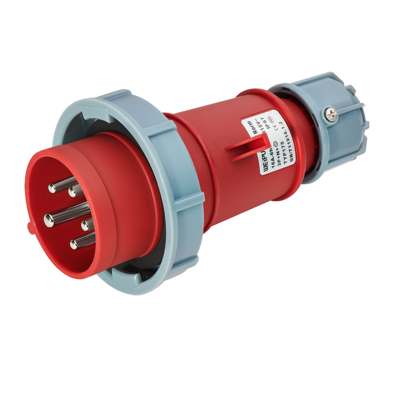 16A (3P+N+E) 夾爪電纜緊固插頭（tóu）TYP175-IP67